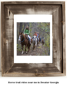 horse trail rides near me in Decatur, Georgia